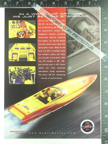 2005 ads for donzi zsc - ads,
